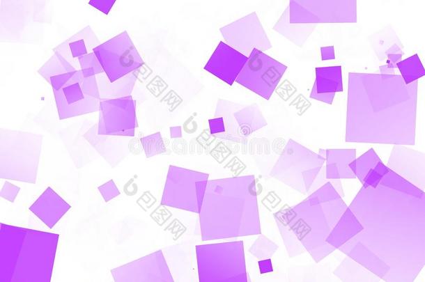 紫色的正方形说明和白色的背景为商业我们