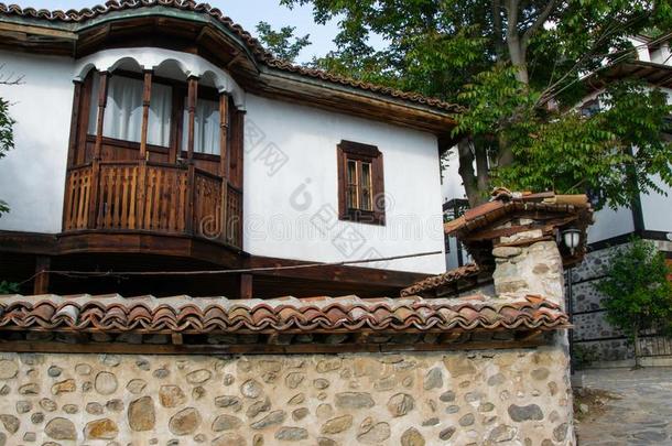 在历史上重要的<strong>传统</strong>的保加利亚人房屋,<strong>建筑</strong>学中古的畏缩不<strong>前</strong>
