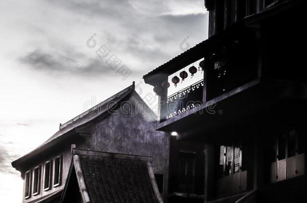 建筑物关于中国传统的建筑学.轮廓*