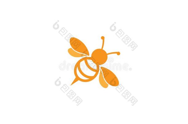 蜜蜂标识矢量偶像