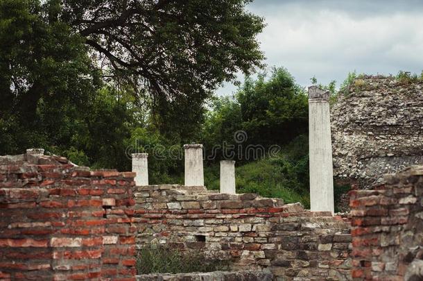古罗马的柱采用费利克斯罗慕利安