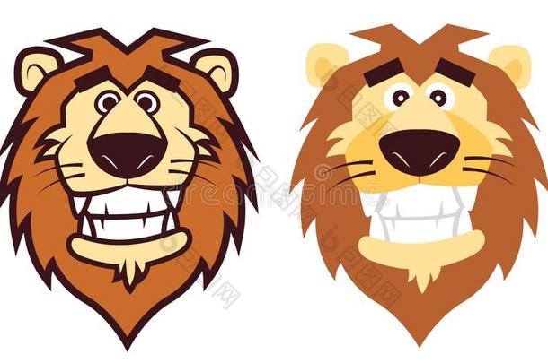 放置漂亮的狮子上端吉祥物为小孩运动或动物园和宠物医院