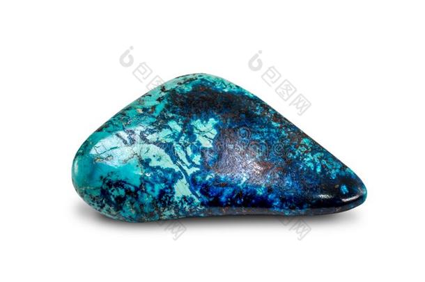 磨光的一种类似石青的矿物颜料经雕琢的宝石和不同的音关于蓝色,弧点元