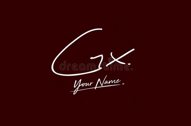 GX签名最初的标识样板矢量.最初的签名记录