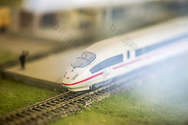 玩具火车向指已提到的人铁路公司股票.火车模型向指已提到的人模型铁路