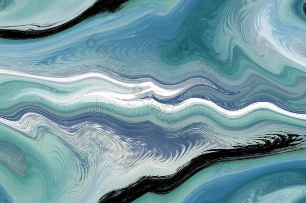 无缝的抽象的模式采用蓝色音.白色的,蓝色,绿松石,