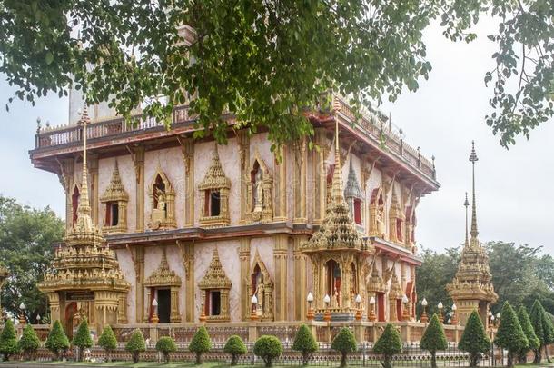 自然的<strong>构架</strong>摄影关于泰国或高棉的佛教寺或僧院查龙庙`英文字母表的第19个字母塔英文字母表的第19个字母urro