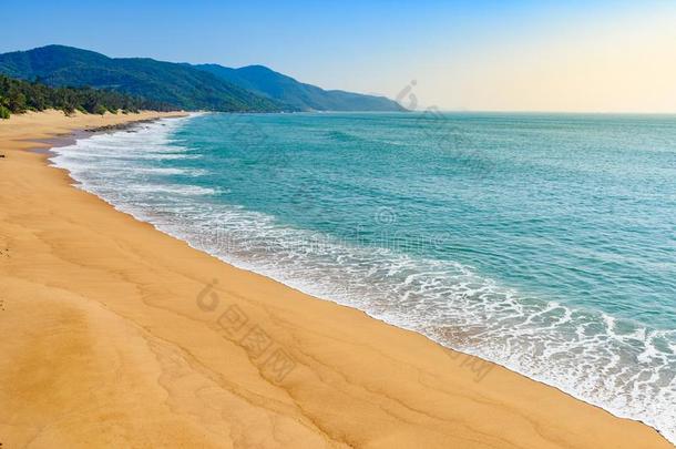 美丽的海滩,萨尼亚,海南<strong>海南岛</strong>,中国