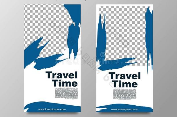 社会的媒体样板为旅行商业.旅行海报模板