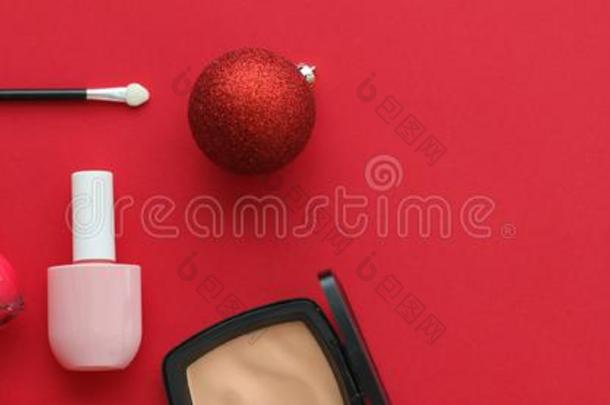 做-在上面和美容品产品放置为美好br和圣诞节Semi-ActieLaster半主动激光器