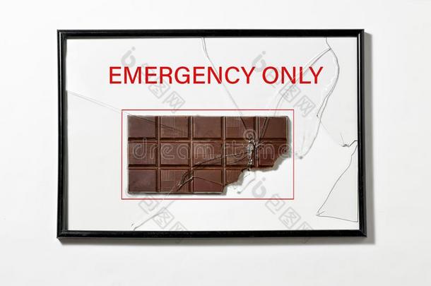 巧克力采用软管Cab采用et红色的颜色紧急情况设备