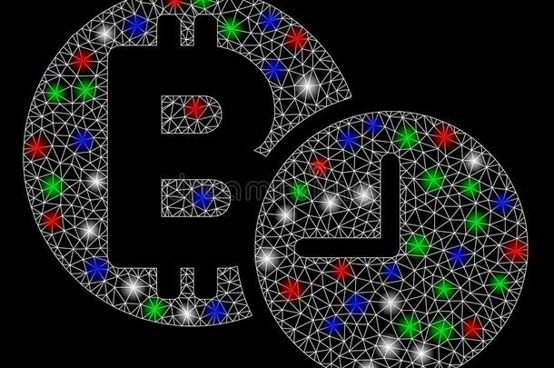 明亮的网孔网点对点基于网络的匿名数字货币信誉钟和使闪光地点