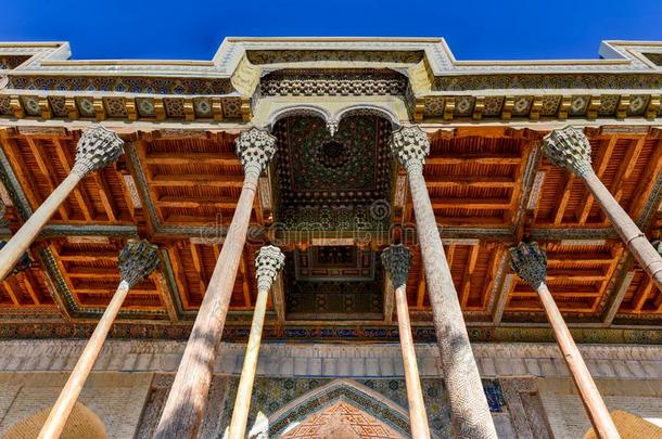 大刀-豪兹清真寺-布哈拉,乌兹别克斯坦