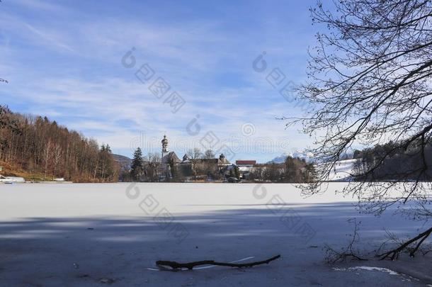 高度湖在近处生气,鲁珀蒂温克尔,地位较高的巴伐利亚