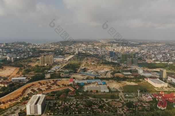 酒店建筑物地点采用西哈努克市雄蜂射手