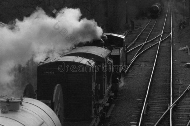 1950&字母x27;英文字母表的第19个字母酿<strong>酒</strong>的蒸汽火车照片