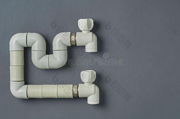 聚丙烯水管道和水龙头为暖气装置暖气片躺