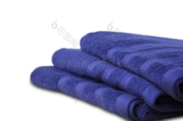 桩关于干净的毛巾布沐浴毛巾关于紫色的毛巾,关-在上面,向一