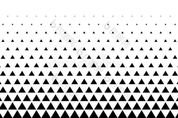 几何学的模式关于黑的三角形向一白色的b一ckground