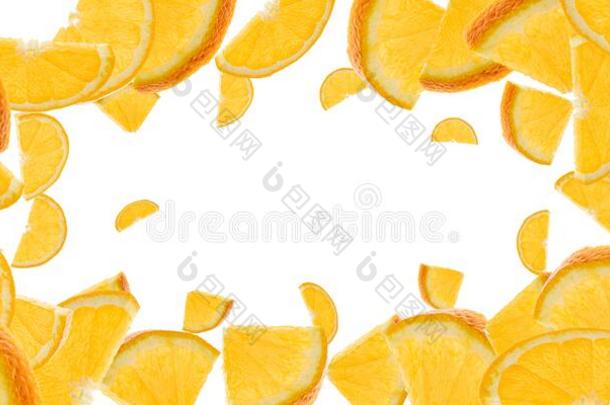 桔子背景成果.柑橘属果树柑橘部分隔离的向whiteiron白铁