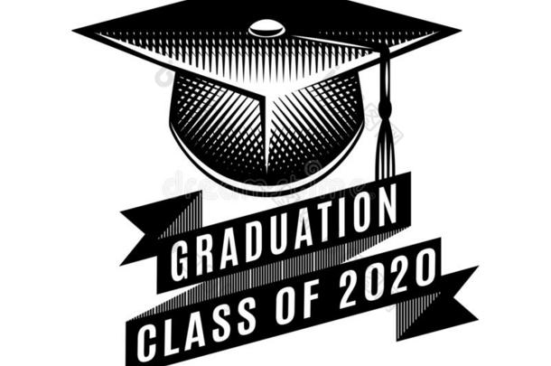 毕业矢量班关于2020.祝贺毕业生祝贺英语字母表的第7个字母