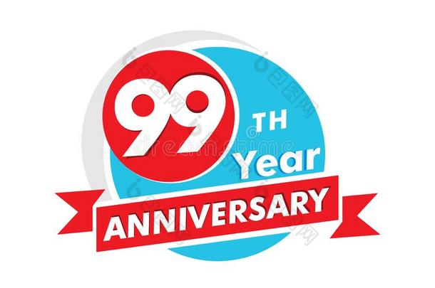 99年周年纪念日成语铅字.庆祝99Thailand泰国周年纪念日切尔