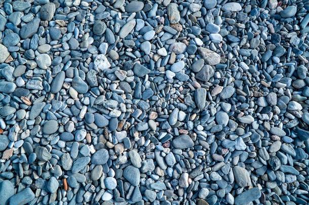 蓝色鹅卵石.背景从一n一tur一l石头关于蓝色,绿<strong>松石</strong>