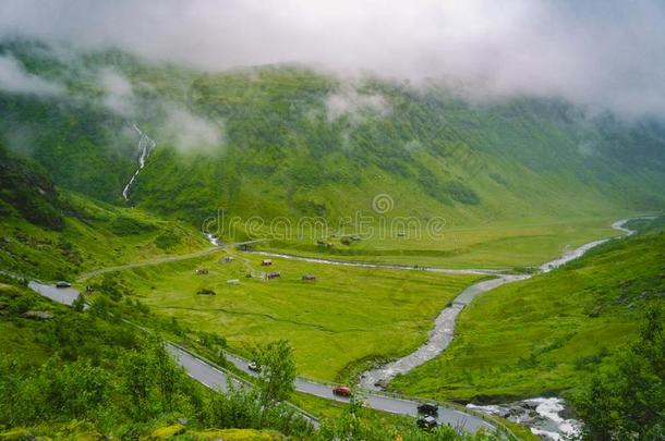 美丽的<strong>风景</strong>和<strong>风景</strong>看法关于挪威,绿色的<strong>风景</strong>int.嘿