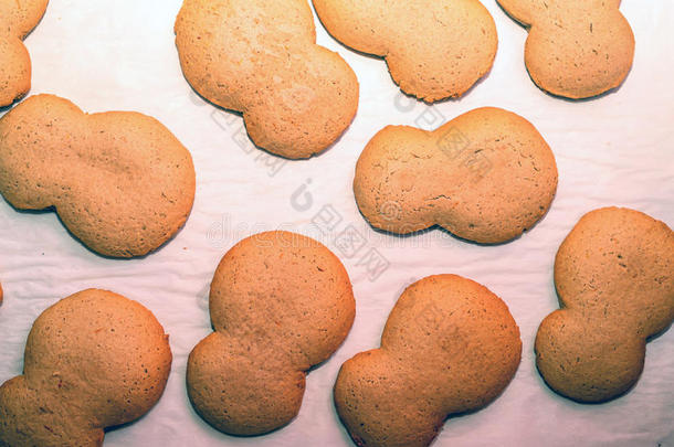 制造假日`英文字母表的第19个字母装饰姜饼