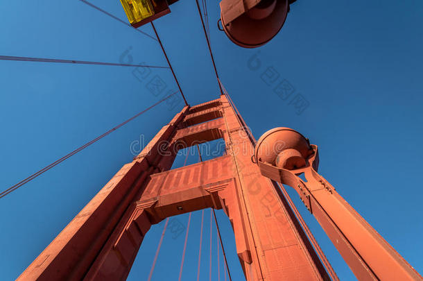 金色的门桥详述-sandwic三明治弗朗西斯科,美国加州,美利坚合众国