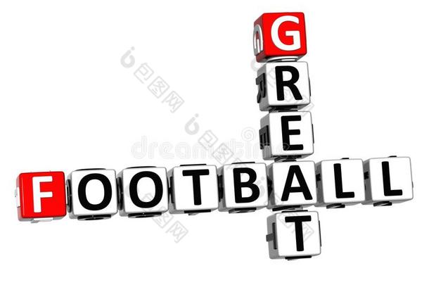 3英语字母表中的第四个字母足球伟大的纵横字谜向白色的背景