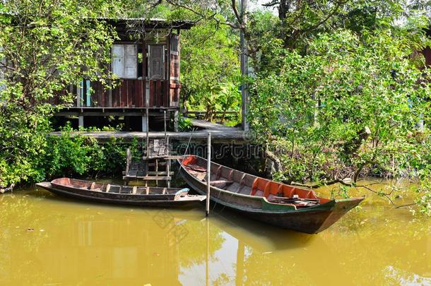 泰国国家房屋方式采用指已提到的人花园不中河和蟒