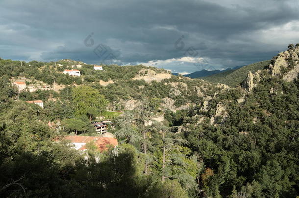 风景采用比利牛斯山脉Orientales-lapatriaolatumba东方同胞,法国