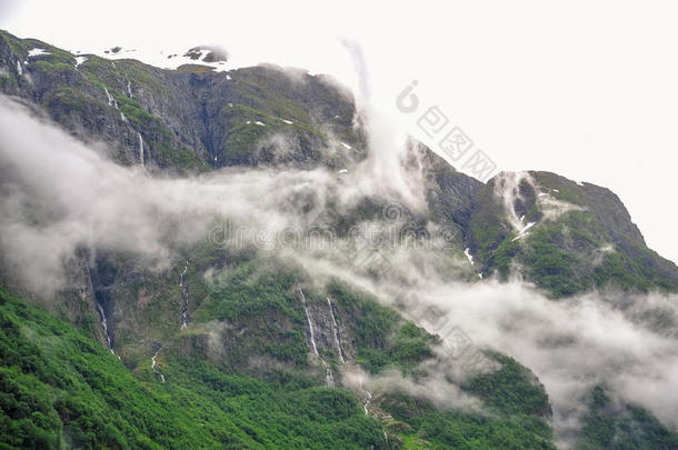 美丽的<strong>风景</strong>和<strong>风景</strong>看法关于挪威,绿色的<strong>风景</strong>关于