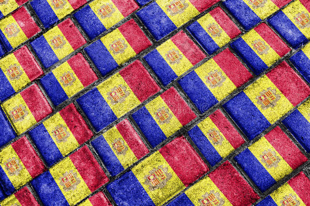 安道尔共和国蹩脚货方式旗模式