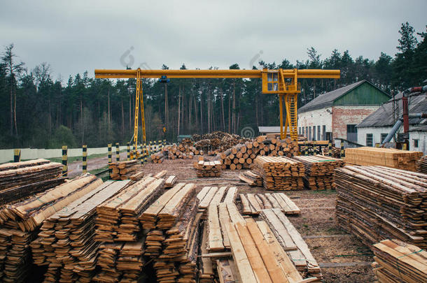 <strong>木材</strong>伐木<strong>搬运</strong>业,资料排架,运送和处理向锯木厂