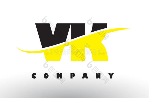 vk公司英语字母表的第22个字母英语字母表的第11个字母黑的和黄色的信标识和哗哗响.
