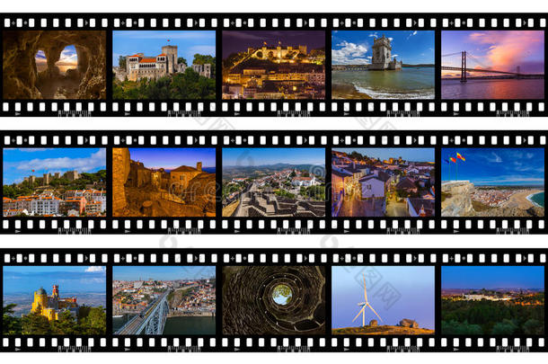 框<strong>架</strong>关于影片-葡萄牙旅行比喻&字母字母x28;我的照片&字母字母x29;