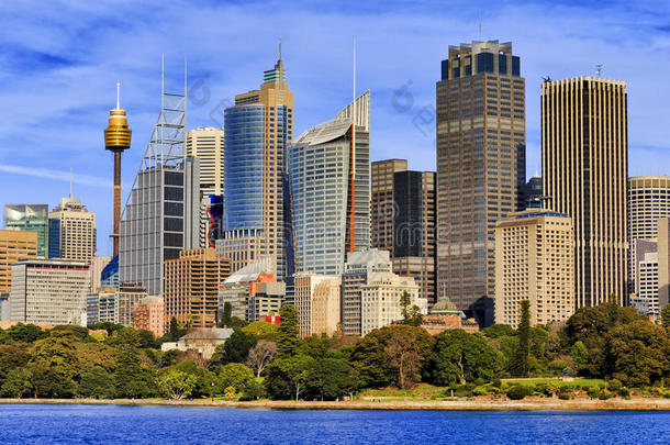 身材高的塔关于高的-上升关于fice建筑物采用悉尼