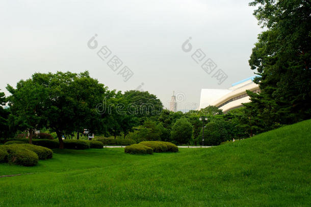奥林匹斯山的公园采用首尔采用夏,南方朝鲜