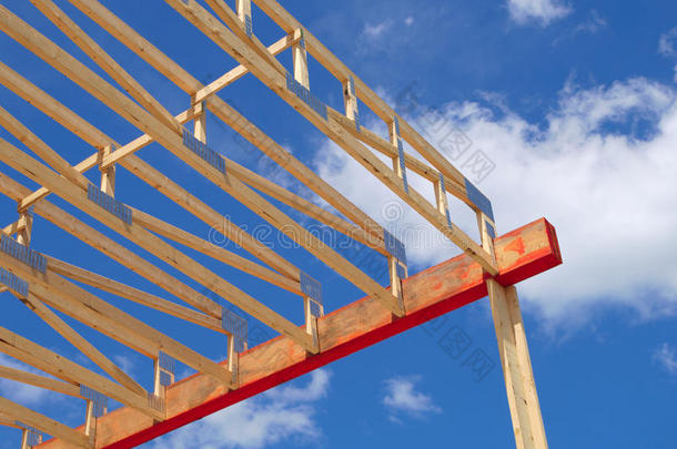 建筑物骨架<strong>构架</strong>房屋木材梁结构