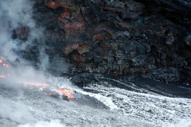 基拉韦亚火山熔岩流,美国夏威夷州