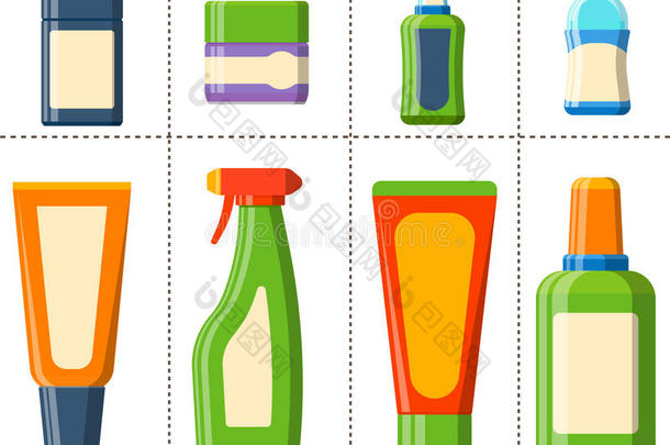 沐浴塑料制品瓶子洗发剂容器阵雨平的方式厄斯特拉