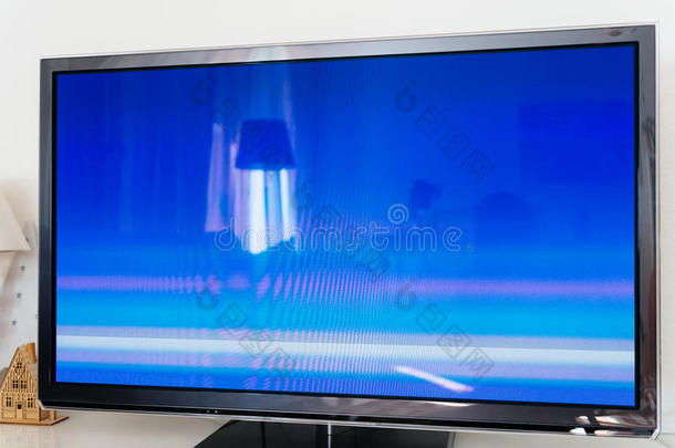 大大地现代的4英语字母表的第11个字母television电视机血浆屏幕