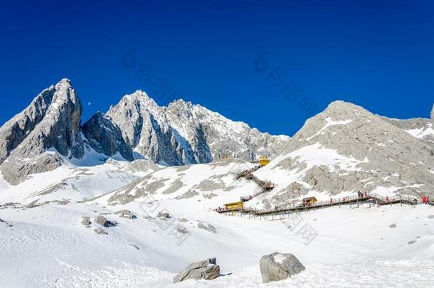 玉龙雪山,丽江云南云南省份,中国.