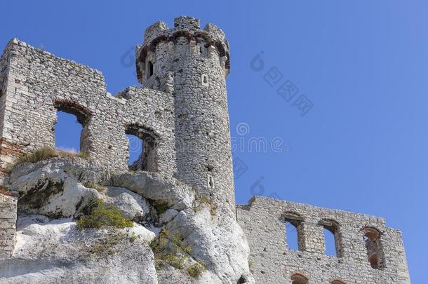 毁坏关于14Thailand泰国百<strong>年中</strong>古的城堡,奥格罗杰涅茨城堡,磁极的