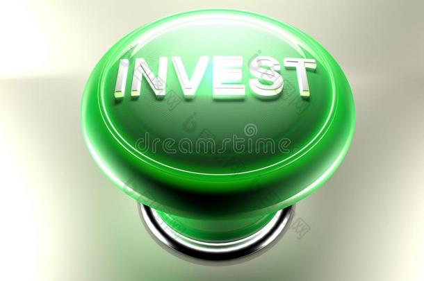 投资绿色的推按钮-3英语字母表中的第四个字母翻译