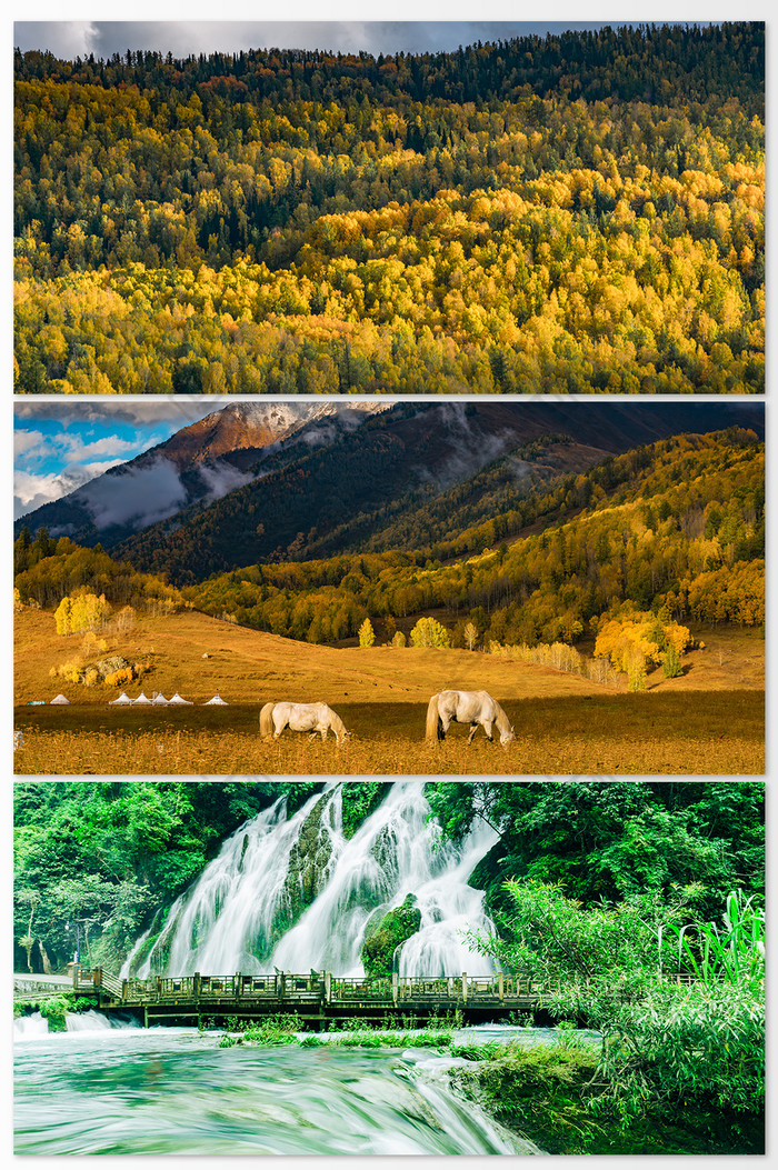 森林山川风景摄影图图片图片