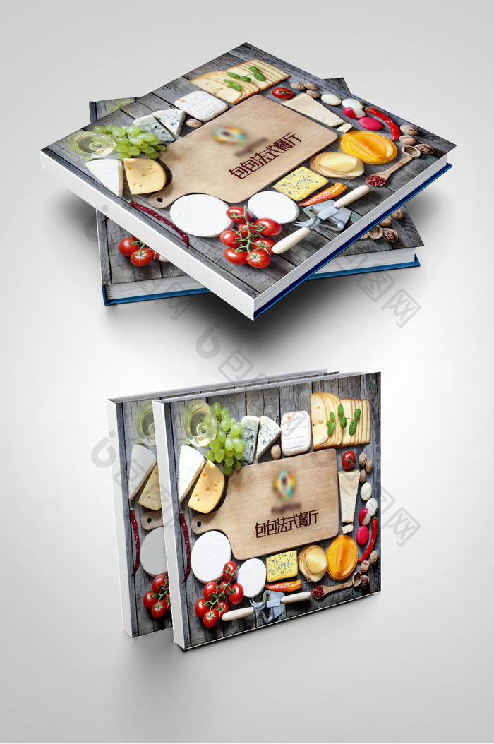 蛋糕画册西餐厅菜谱画册设计图片