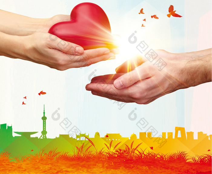 爱心传递公益图片